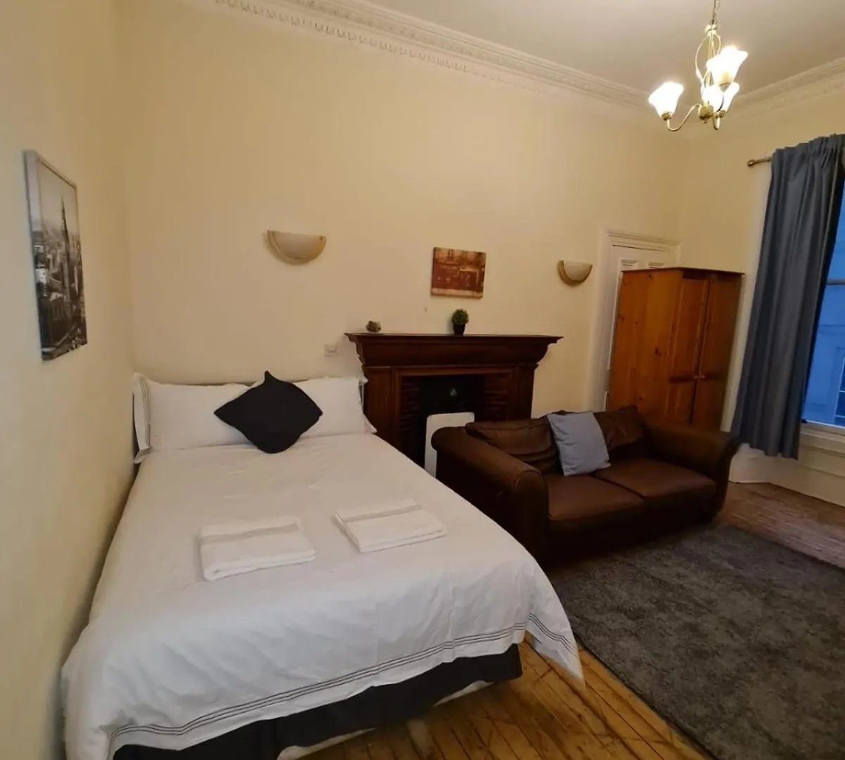 Penzion Haymarket Station Rooms Edinburgh Velká Británie